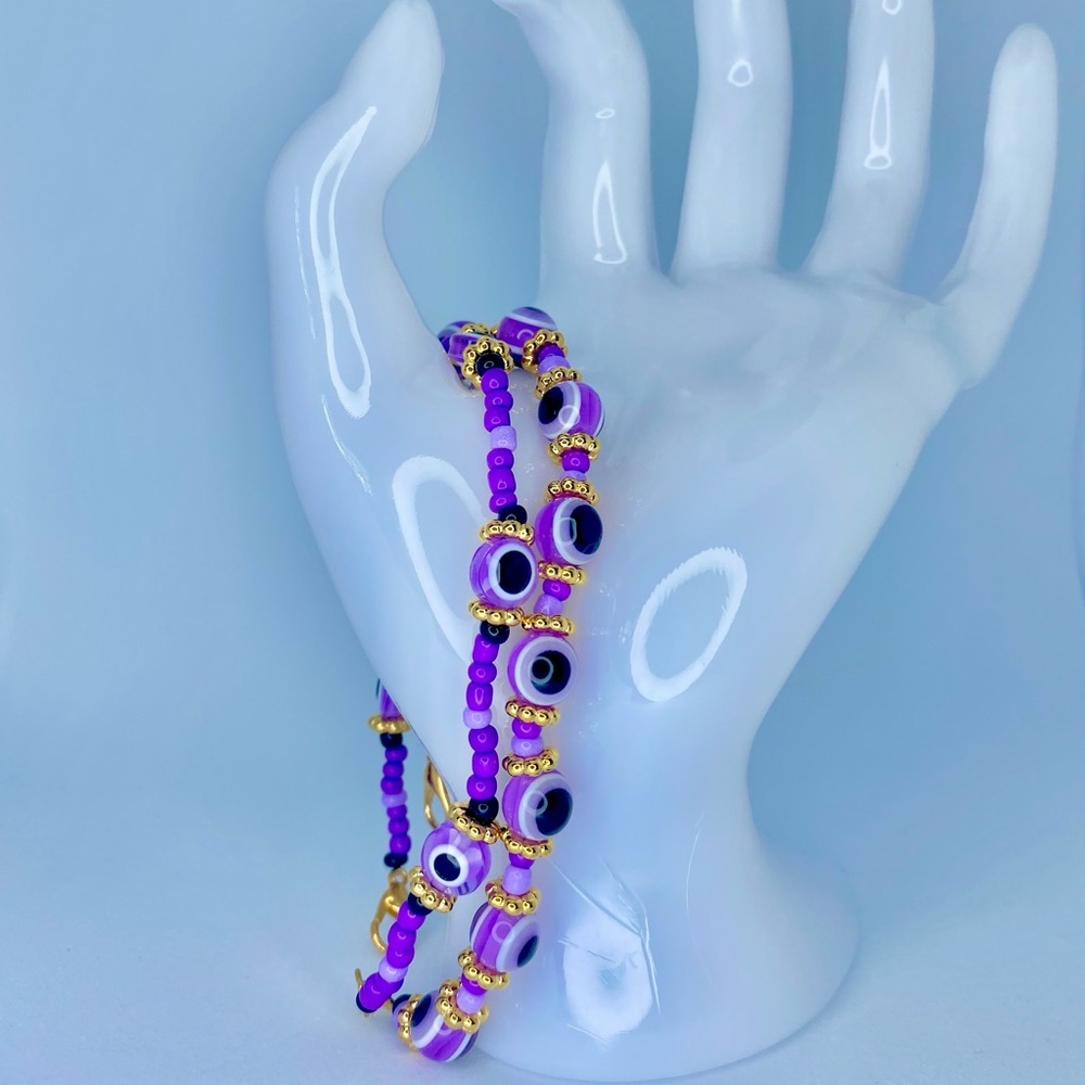 Evil Eye Protection Bracelet Bundle